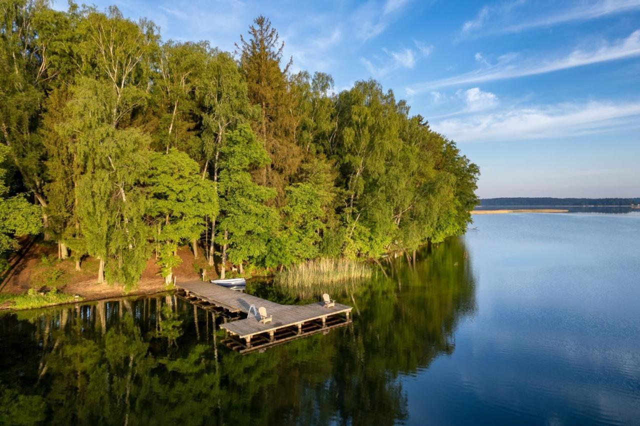 Mazursko - Komfortowe Domy 8 Osobowe Nad Jeziorem, Balia Lub Sauna Kretowiny Luaran gambar